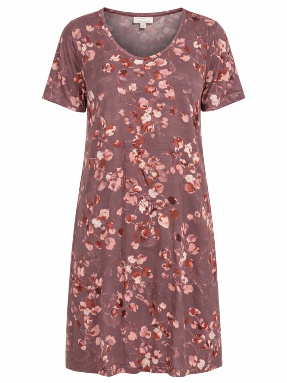 Pure Jill Affinity French Terry Floral V-Neck Dress Size M